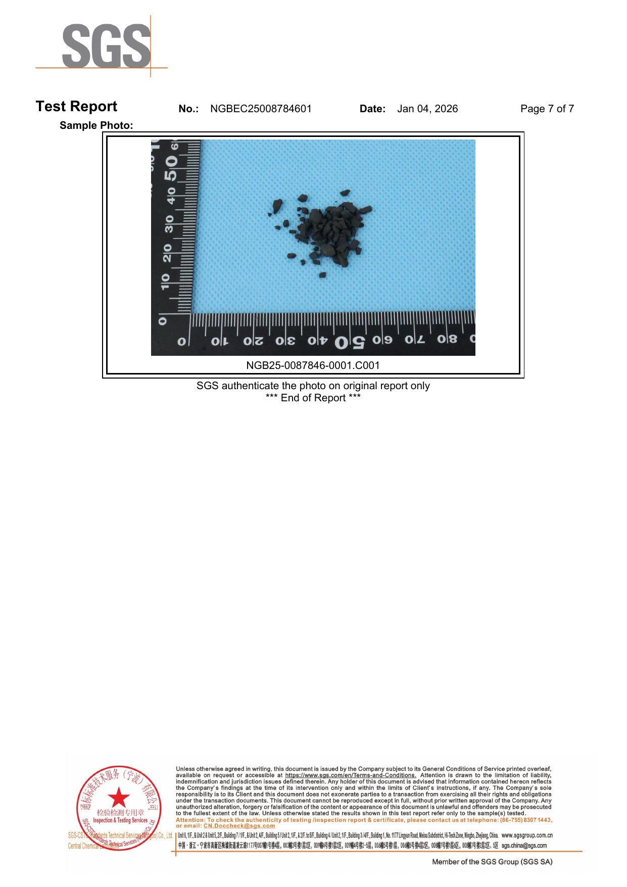 2026 SGS Report (RoHS) report page 7 of 7